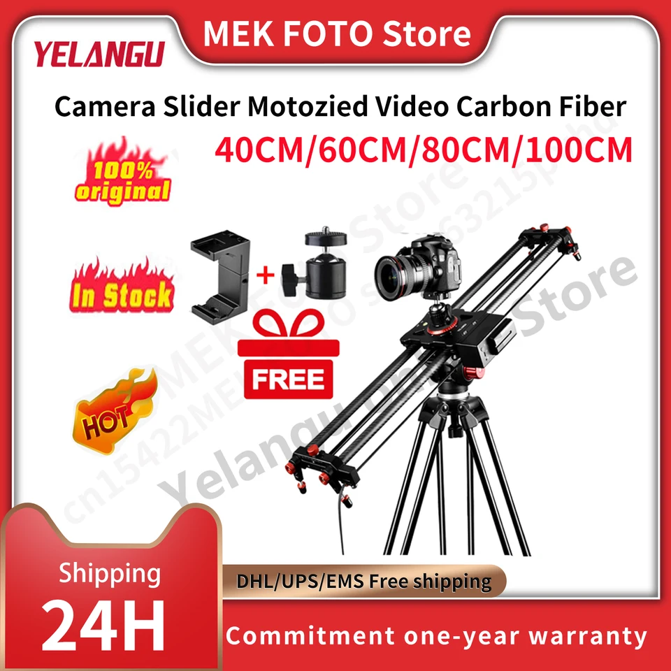Yellangu Professional Camera Slider Mokozieň