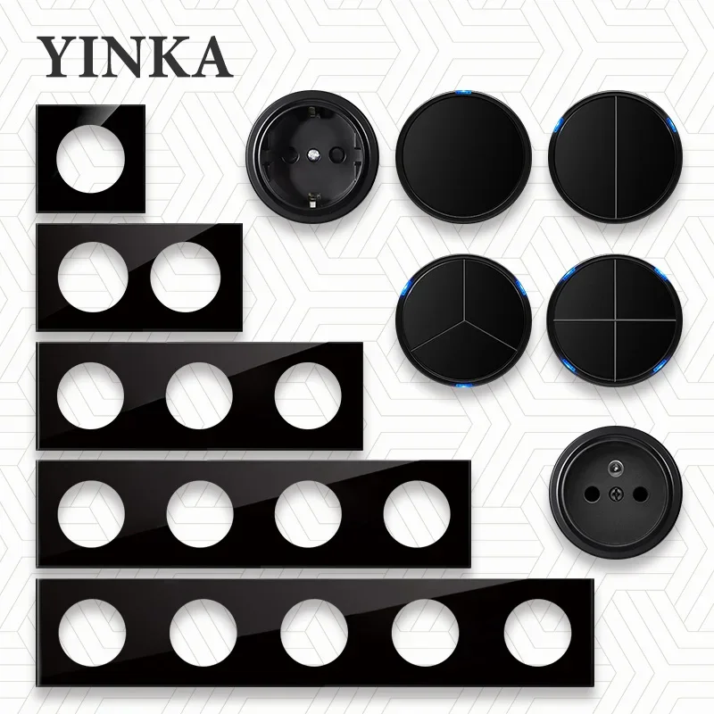 Yinka US EÚ UK Štandardná voľná kombinácia funkcia Skladačka Skladací svetlo Spínač USB Typ C Panel Panel Panel Button Button 86Type
