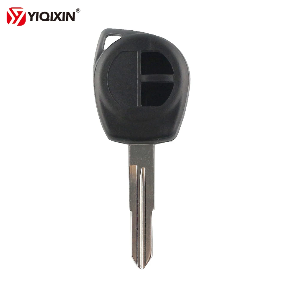 Yiqixin 2 gombíky s tlačidlom pre kľúče pre puzdro pre Suzuki Swift Grand SX4 liana Aerio Vitara Grand Vitara Alto Jimny Diaľkový automobil Key Sz11r Blade