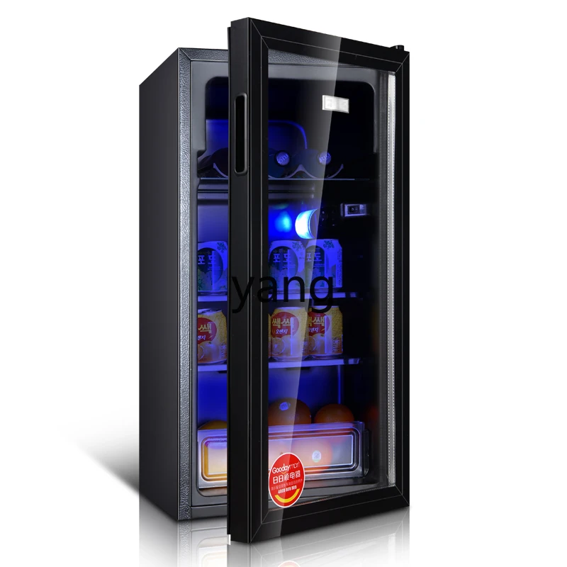 YJQ Single Door Ice Bar Commercial Domácnosť Malé čerstvé chladničky Červené víno Chladnička Nízky hluk
