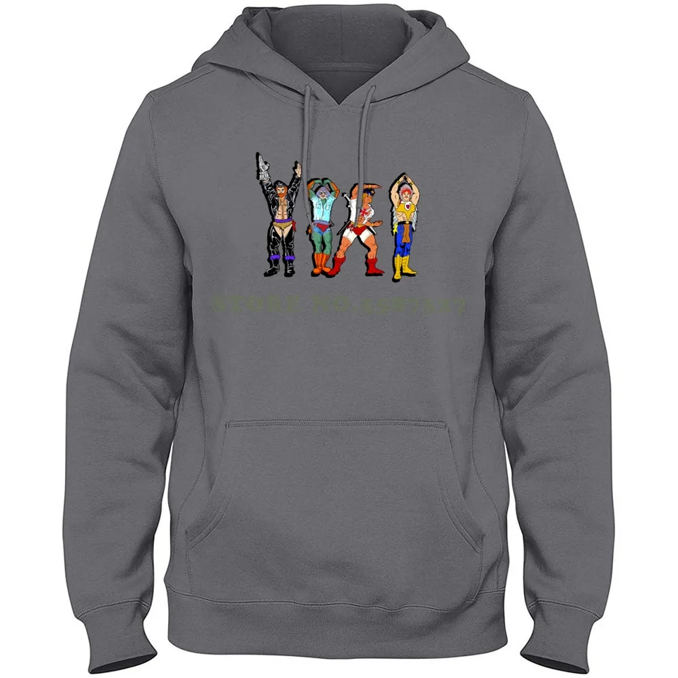 YMCA He-Man 100% Pure Cotton Hoodie tričko