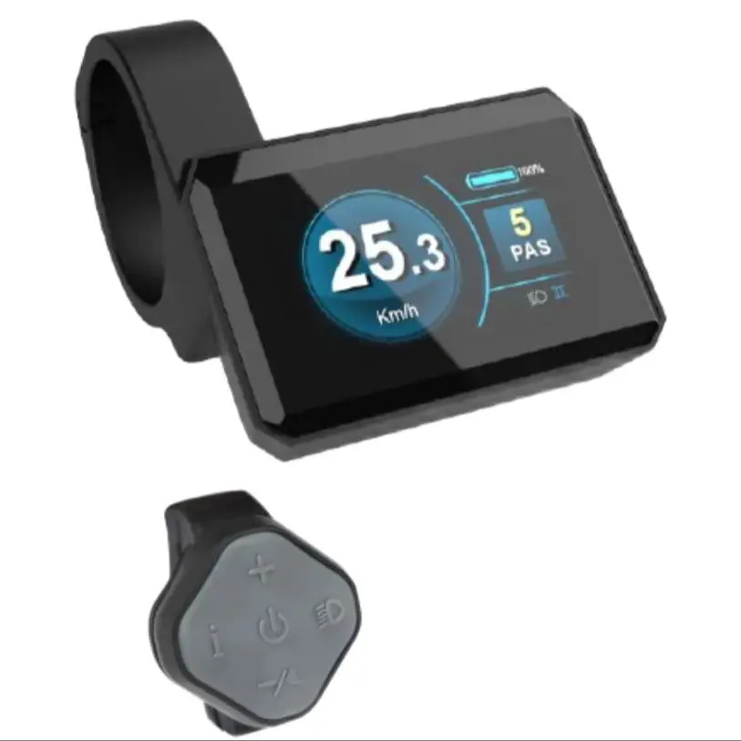 Yolin YL-71F LCD displej s elektrickým bicyklom Monitor E-Bike Speeder Výmena dielov panela bafang motor