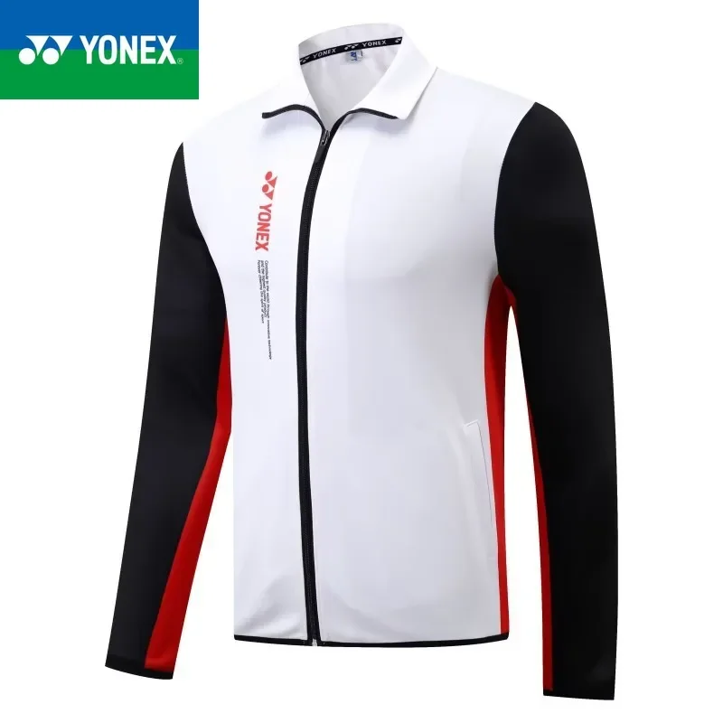 Yonex 2024 Nové jarné leto Badminton Jersey Top Pánske a dámske športy s dlhým rukávom, rýchlo sa vyschnú neformálne športové oblečenie