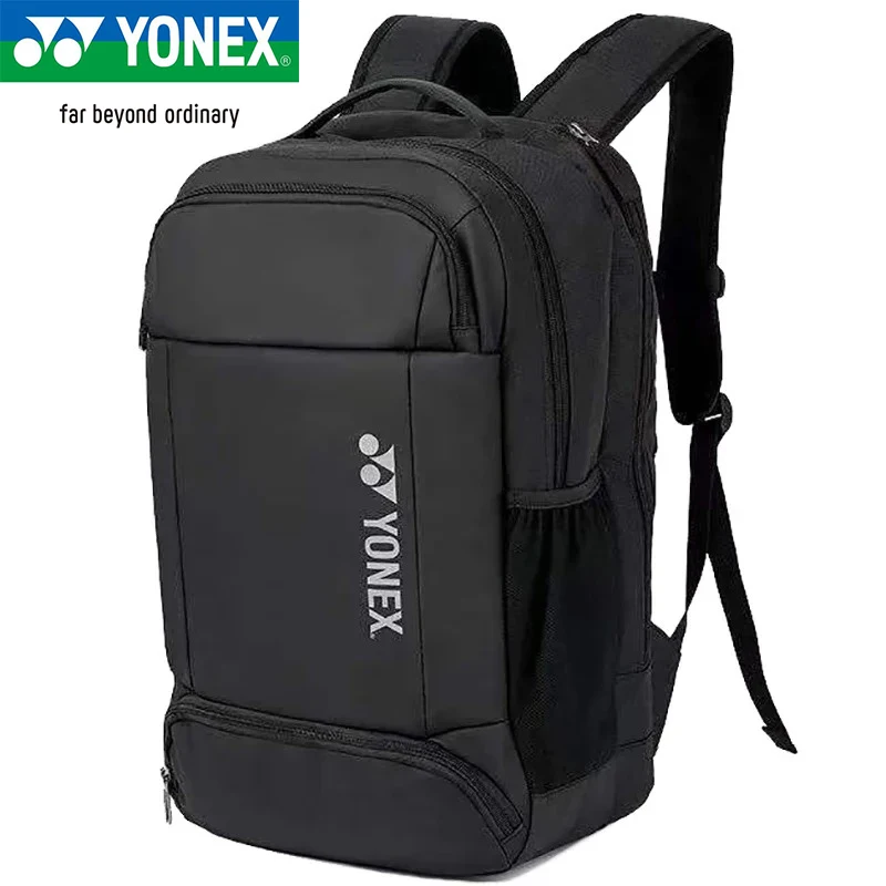 YONEX Vysoko kvalitný bedminton raketa športového batohu PU batoh tenisový raketa vrecko s nezávislou obuvou veľkou kapacitou