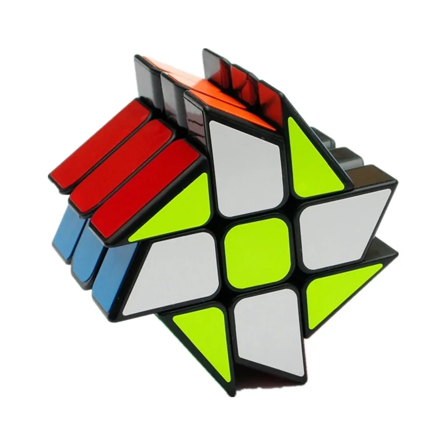 Yongjun Windmill Magic Cube 3x3x3 Fun Magic Cubes Puzzle 3x3 Cubo Magico Vzdelávacie hračky Narodeniny vianočné darčeky pre deti