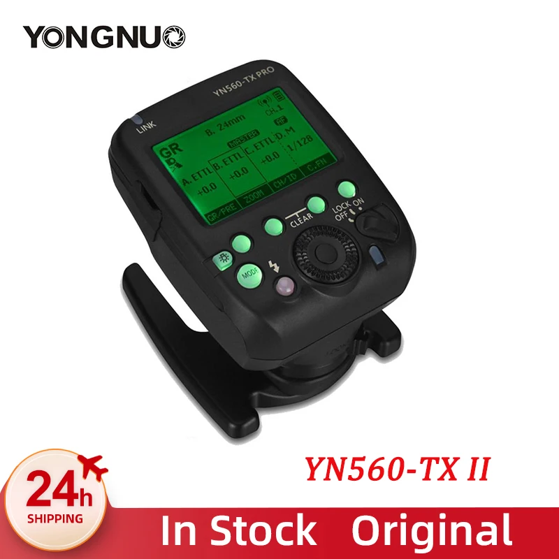 Yongnuo yn560-tx ii yn560tx II yn560-tx Pro Wireless Manual Flash Trigger pre YN200 YN560 IV pre Canon Nikon