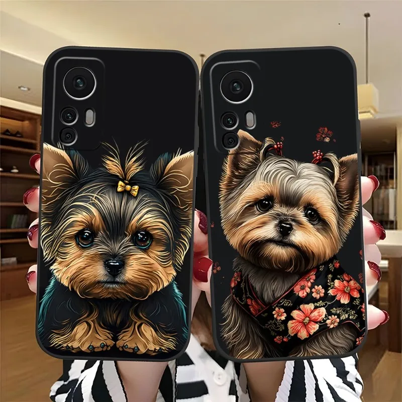 Yorkshire Terrier Dog Puppy Telefón puzdro pre Redmi 8 9a 7a 10 8a 10a Poznámka 11 10S 7 11S Plus Poco X3 Pro NFC Design Back Cover