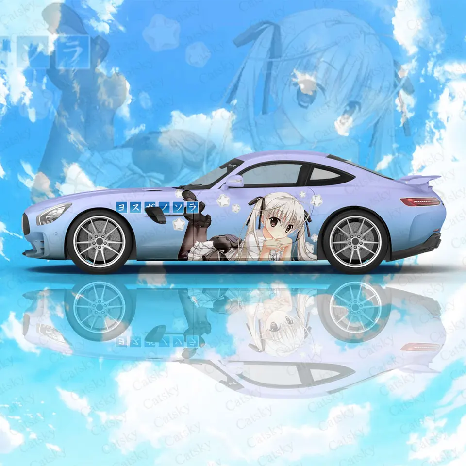 Yosuga no Sora Anime Anime Girl Auto príslušenstvo telesná nálepka anime itasha na strane nálepky na nálepku na nálepku na nálepku na nálepku na karty