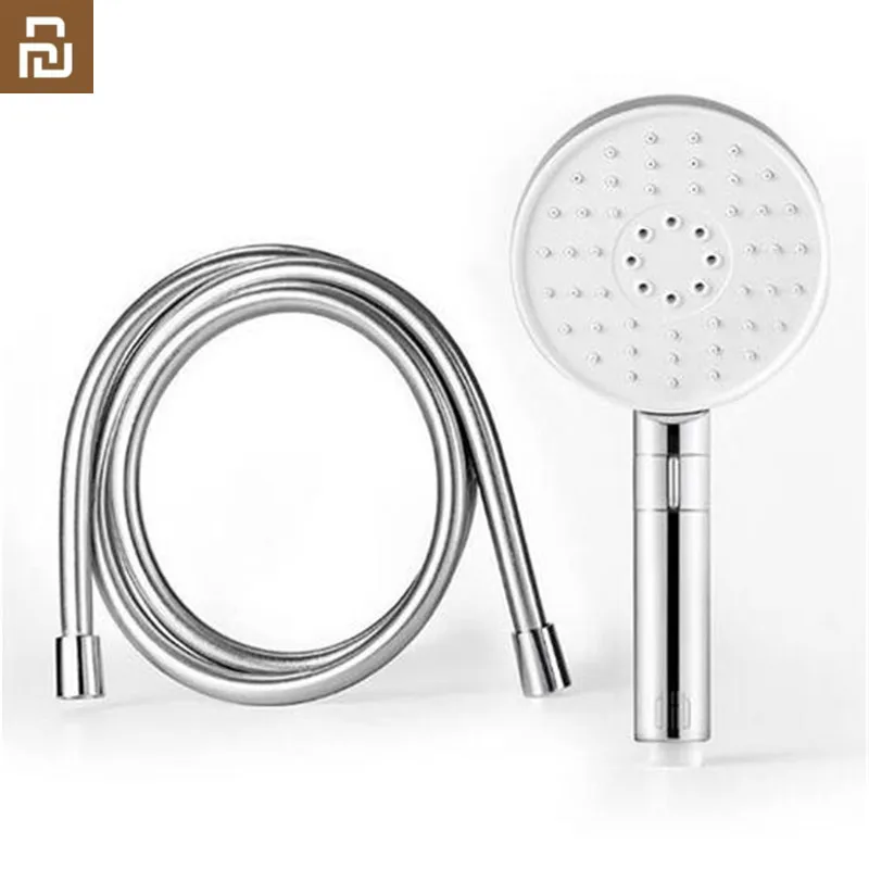YouPin Mijia dabai diiib 3 režimy ručné sprcha PVC Matel Výkonná masážna masážna sprcha s hlavou 360 stupňov 120 mm 53 Vodný otvor
