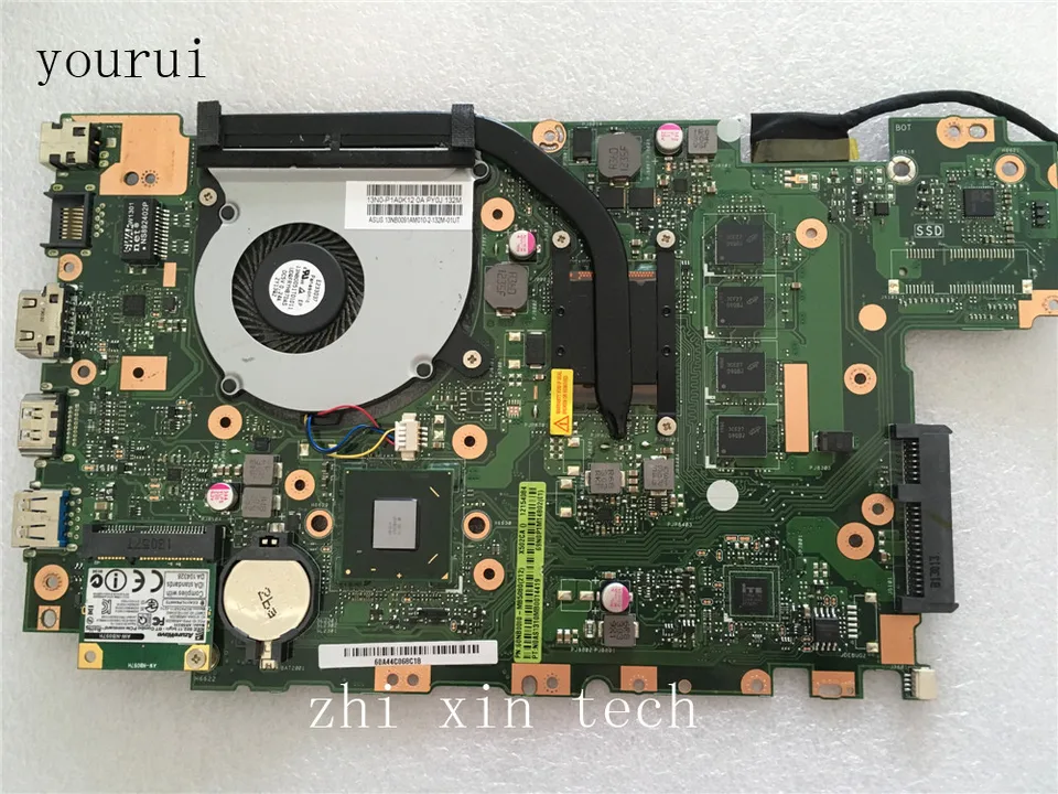 Yourui X402CA Základná doska Rev 2.1 Pre ASUS X402CA X502CA LAPTOP ROZPORUJE X402CA 100% Test OK OK OK OK OK OK OK OK