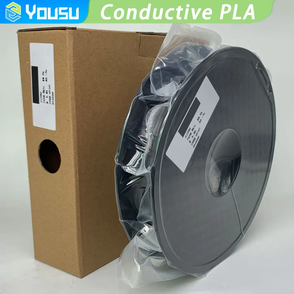 Yousu Vodivé PLA TPU 1,75 mm FDM 3D TLAČNÉ VLASTNOSTI 1 kg Špeciálne materiály 3D tlačiarenské perá spotrebný materiál Fit Väčšina tlačiarní FDM