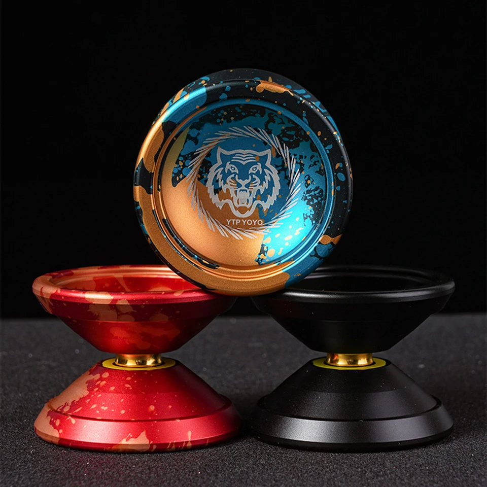 Yoyo Professional Magic Yoyo Metal Yoyo s 10 guľkovým ložiskom zliatiny Hliníková vysokorýchlostná rýchlosť nereaguje yo yo klasické hračky pre deti