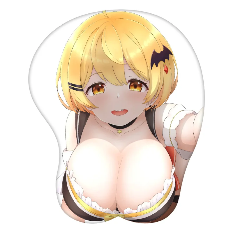 YOZORA Mel VTUBER 3D myš Pad Anime MousePad REST REST Silikone Sexy Creative Gaming MOD Gift