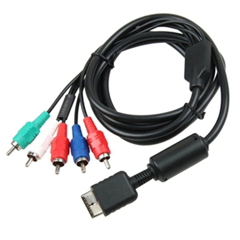 YPBPR pre PS2/PS3/PS3 Slim HDTV pripravený televízor HD HD Component AV kábel 5-drôtený 6 stôp čierny