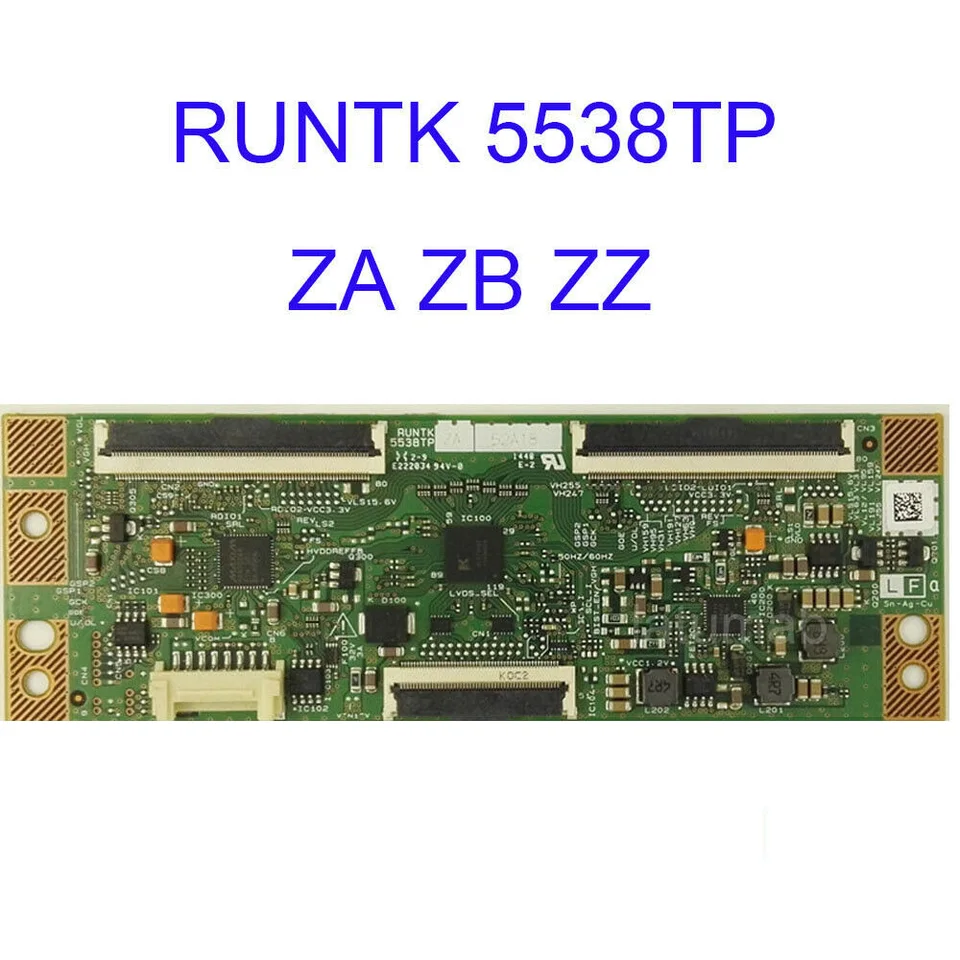 YQWSYXL 100% testovaná logická doska /kábel pre RUNTK 5538TP ZA /RUNTK5538TP ZB /RUNTK5538TP ZZ LCD RODULÁR TCON LOGIC LOGICKÁ doska TCON