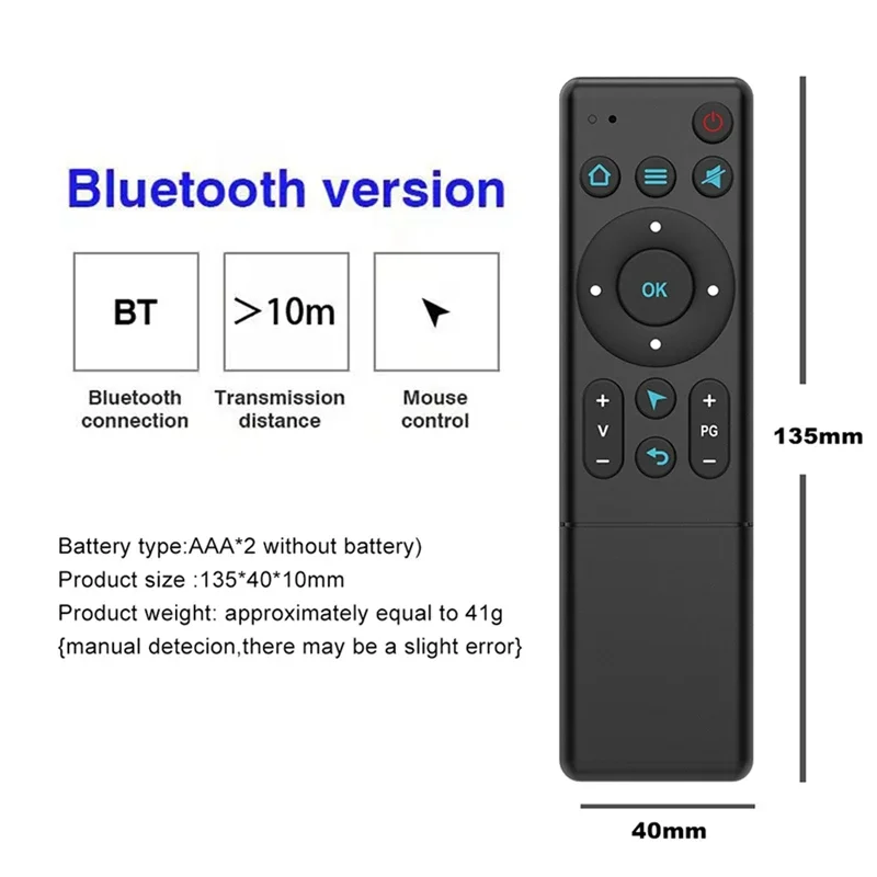 YS Bluetooth 5.2 Bezdrôtový infračervený ovládač TV Projector Smart TV Box a PC Smart Home Universal Dramo Control IR