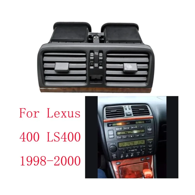 YSAOCAIS 74126 93022 Dashboard Klimatizačná výstup pre Toyota Lexus 400 LS400 1998-2000 A/C Air Vzdnitová mriežka výbavy mriežky