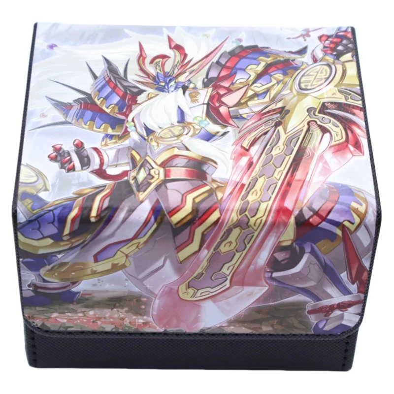 Yu-gi-oh card case mečsoul najvyšší suverénny chengying diy vysoko kvalitná kožená akčná hračka