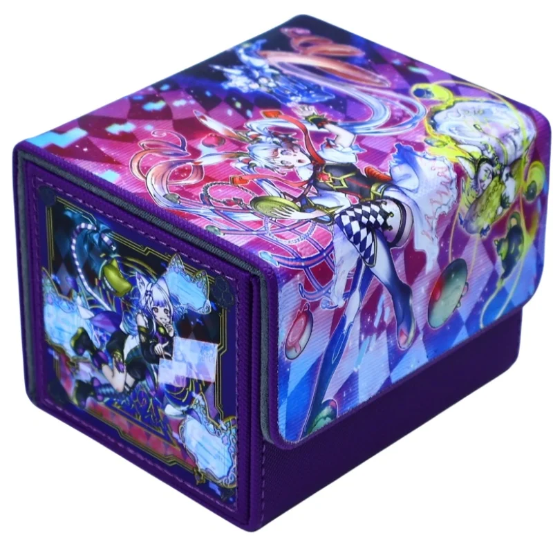 Yu-gi-oh! CARD MLICE V Underground C MTP-07 DIY Kvalitné kožené akčné figúrky Anime Game Collection Storage Box