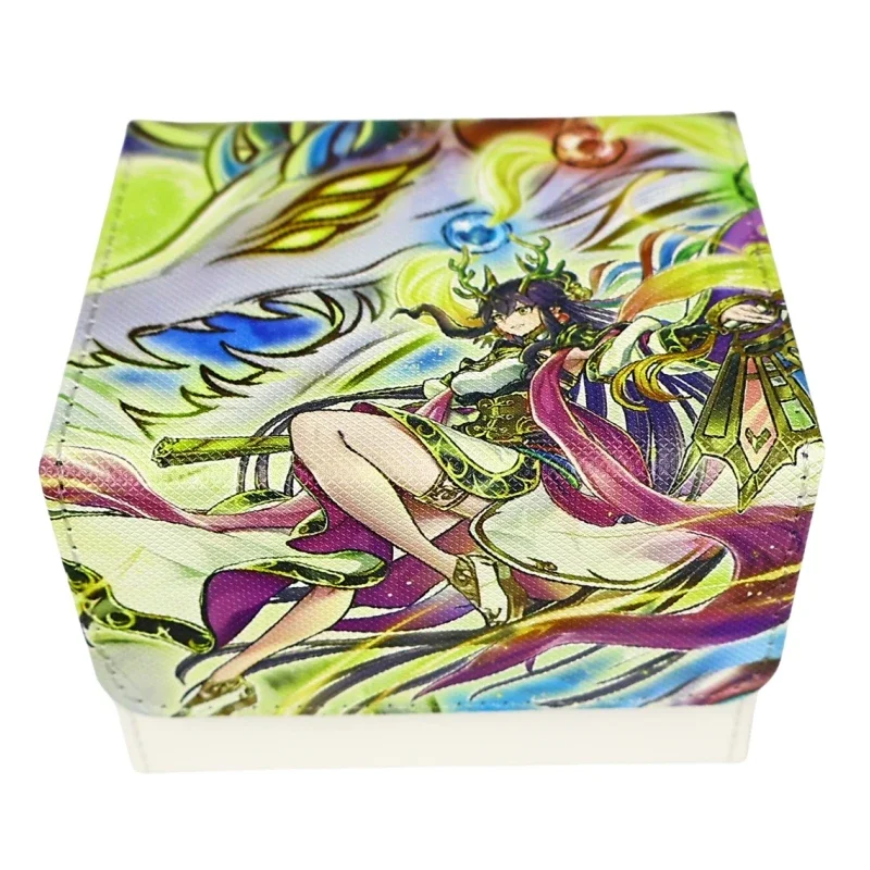 Yu Gi Oh Tenyi Spirit Surya Animačné postavy DIY kožené úložisko karty Anime Classics Game Collection Cards Toy Gift
