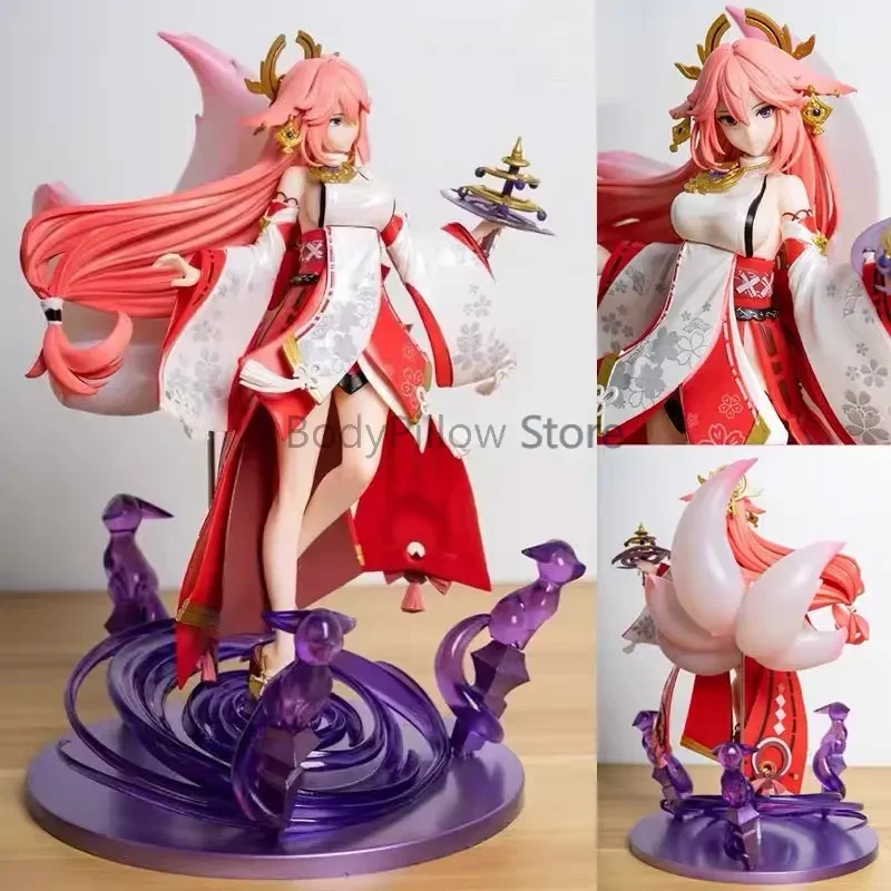 Yuanshen Yae Miko postava, Thunder General, dvojrozmerná animačná hra Ornament Periférny darček k narodeninám