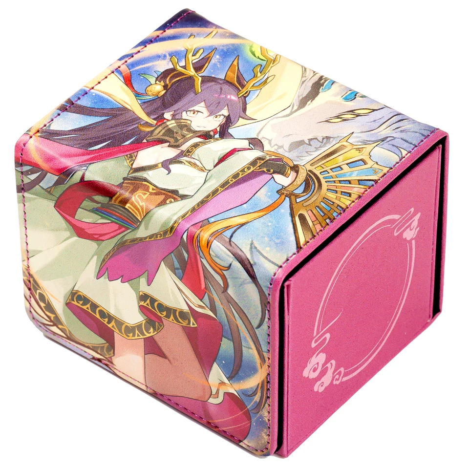 Yugioh Shaman z Tenyi Deck Box Yu-Gi-Oh! OCG PTCG Trading Cards PU kožená kolekcia Box 100+