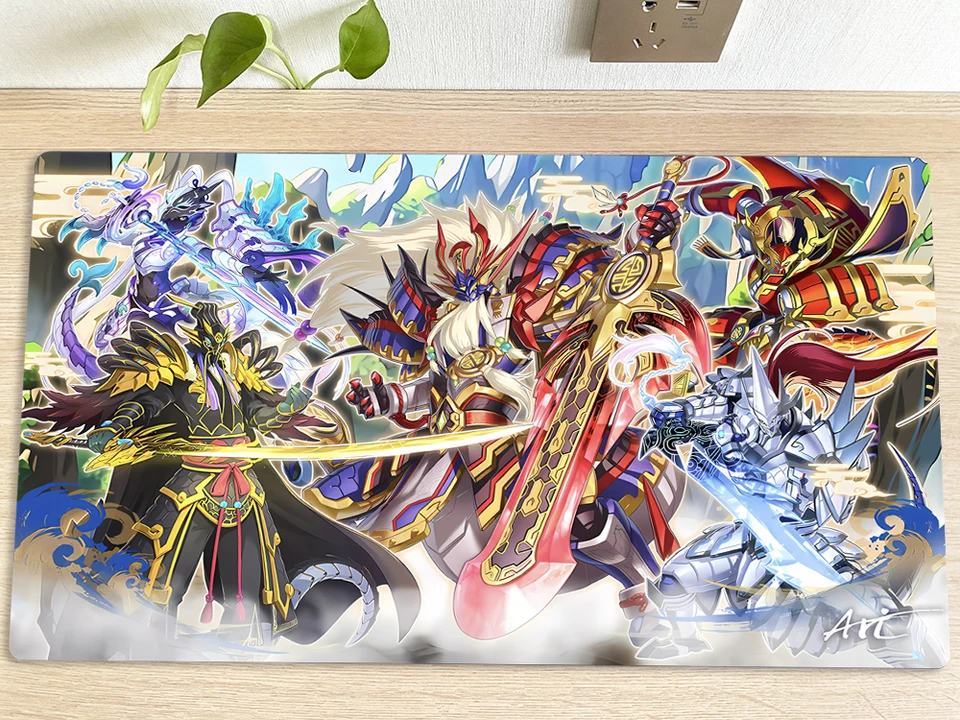 YUGIOH TABLE PLAYMAT SWORDSOUL TCG CCG MAT Trading Card Game MAT myš Pad Gaming Play Rat