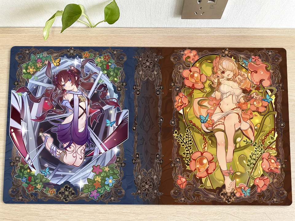 Yugioh tabuľka Playmat Traptrix Atypus Traptrix Rafflesiatcg CCG Mat Trading Card Game MAT MOUSE PAD GAMING Play MAT MOUSEPAD BAG