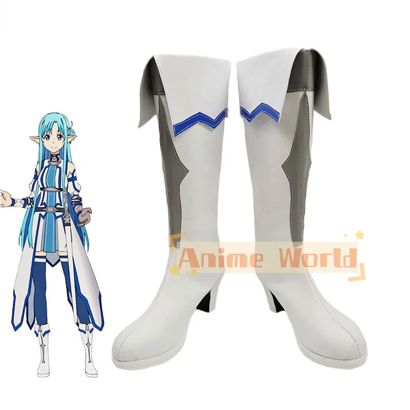 Yuki asuna cosplay topánky anime meč art