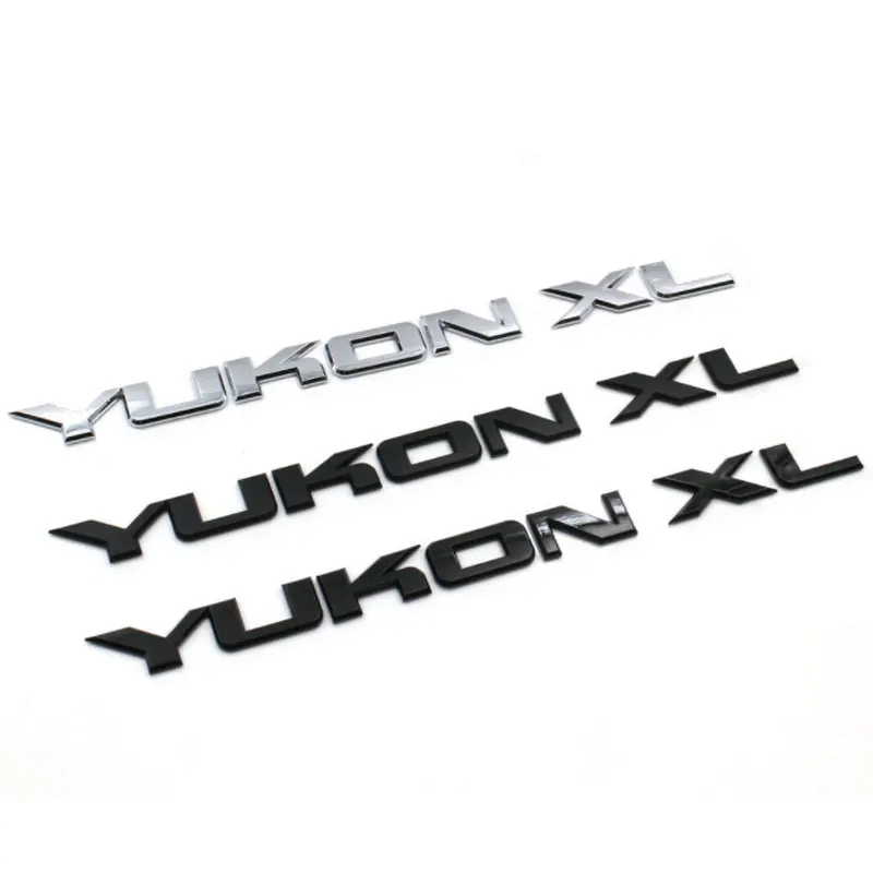 Yukon yukonxl yukonx logo listu pre Chevrolet GMC Yukon XL Pickup Opäť doplnky vozidla Zadné nálepky na bočné dvere Ab