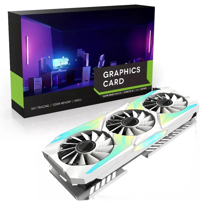 Yunyi úplne nová s boxom 3070 OEM RTX 3070 GPU 3 Fanúšikov