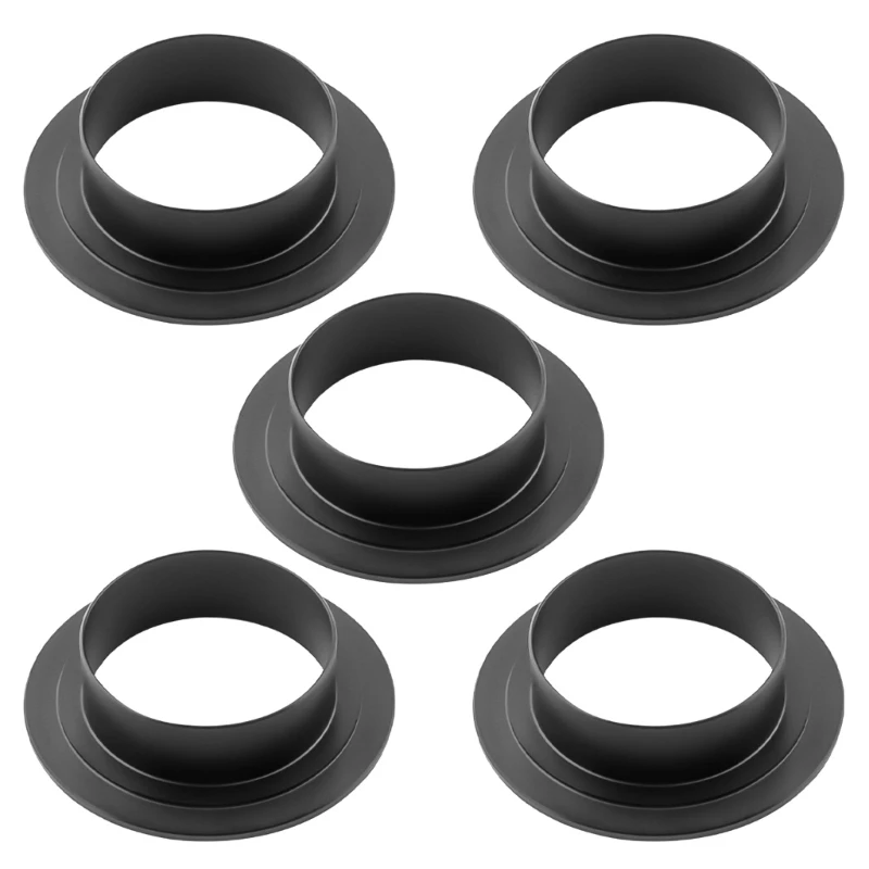 Yunyun 5 PCS BBThread Spodná držiak ložiskový uzáver ložiskového uzáveru prachové bicykle Stredné hriadeľy ložisko Ochrana krycí bicykel príslušenstvo