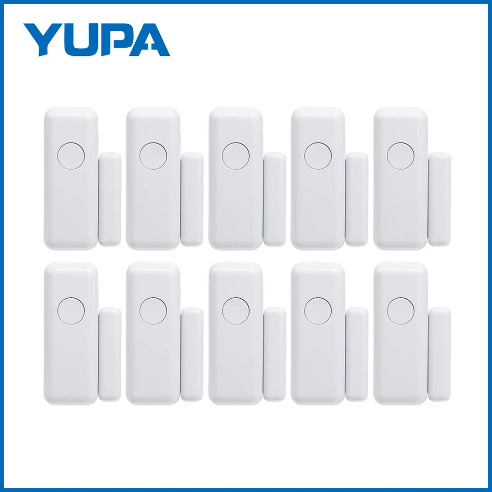 Yupa 433MHz Wireless Window Dverne Magnet Dverse Detector Sensor Dvery Detector pre inteligentnú bezpečnostnú ochranu bezpečnostnej ochrany умный домм