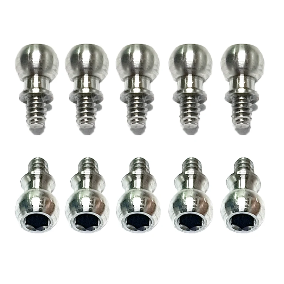 Yuxiang Metal Linkrage Ball 3,175 mm pre Omphobby M2 Flywing FW200 YXZNRC F09 F09S F09H E180 F180 Helikoptéra E200S