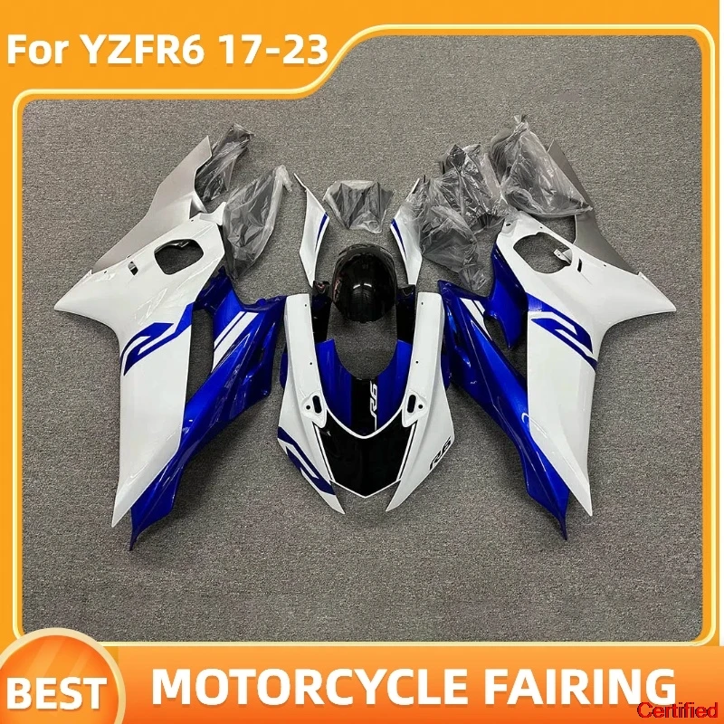 YZFR6 2017 2018 2019 2023 Motocyklové kapotáž pre YZF R6 YZF-R6 2017-2023 ABS PLASTOVÝ PRIME STREET SPORT ZADARMO Vlastné karosérie
