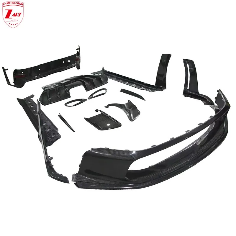 Z-Art 992 GT3RS OEM Body Kit pre Porsche 992 GT3 RS Suché uhlíkové vlákno OEM Súprava pre Porsche 911 GT3 RS 2022+ PLASTY AKO SUCHU UHARBO