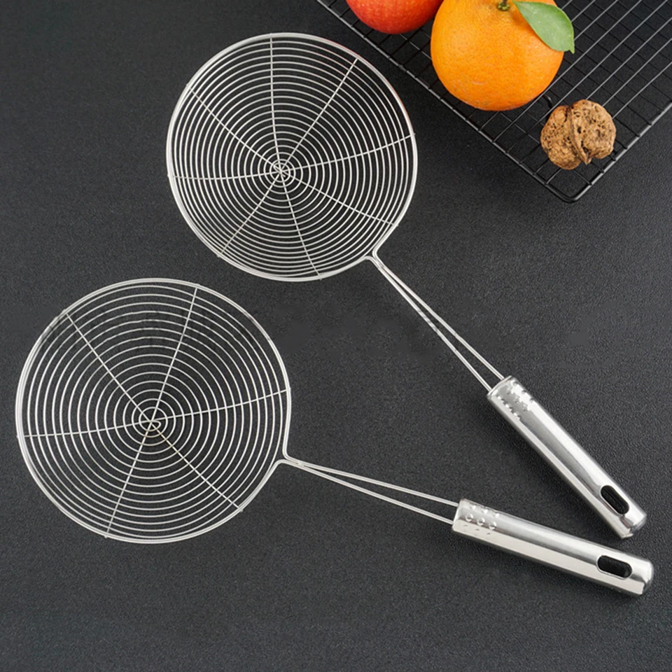 Z nehrdzavejúcej ocele Skimmer Solid Spider Fotle naberanie z nehrdzavejúcej ocele