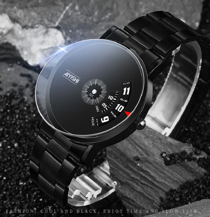 Z nehrdzavejúcej ocele Witerproof Quartz Watches for Wrist Pánske hodinky oceľové kapely Dámske náramkové hodinky High-End Luxury Man Watch Darčeky