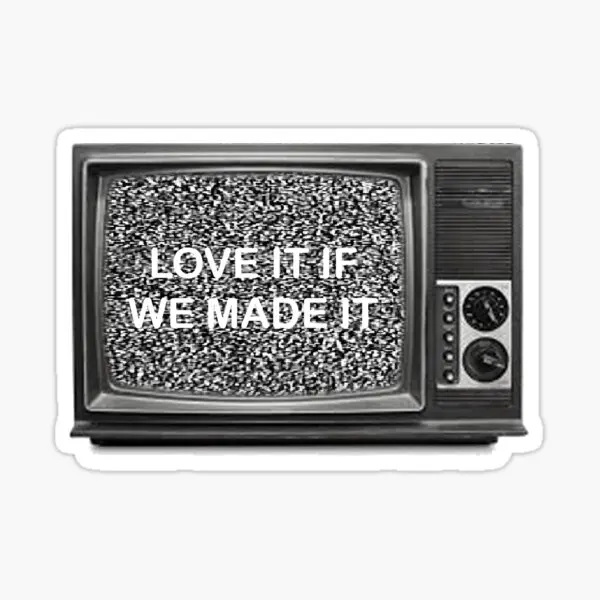 Z roku 1975 sa Love It, ak sme to urobili 5ks nálepky pre fľaše s vodou, roztomilé anime dekorácie nárazník okenné pozadie Cartoon Car Cartoon
