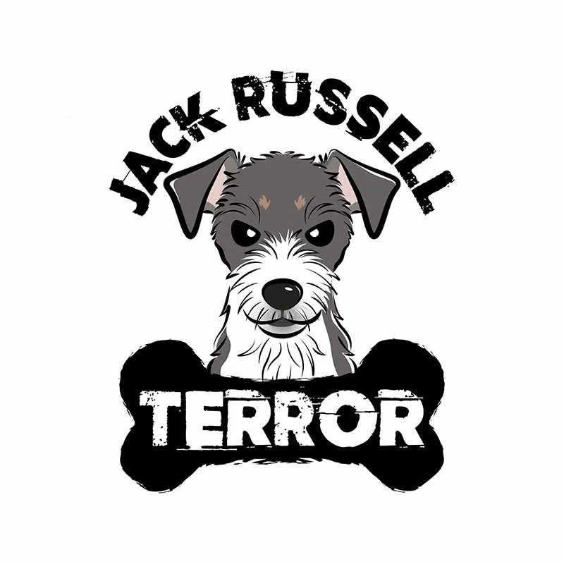 Z237# Nálepka na auto Jack Russell Terrier Dog Waterproof Vinyl Oumal Auta