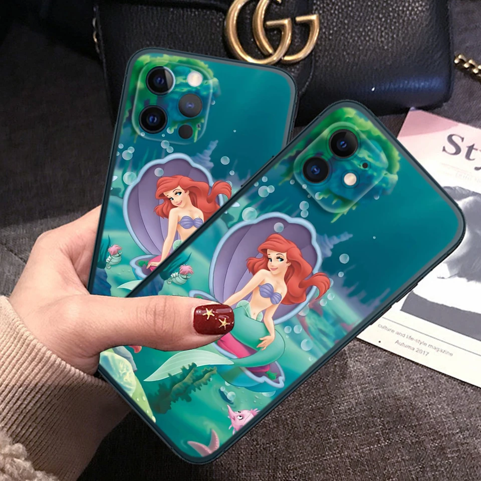 Z99 Karikatúra Mermaid Soft Case pre Huawei y5p y6p y7a y8p y9a y6 y7 y8s y9s y9 hlavná nova 9 9i 4e 5t 7 mate 10 lite 20 pro p30