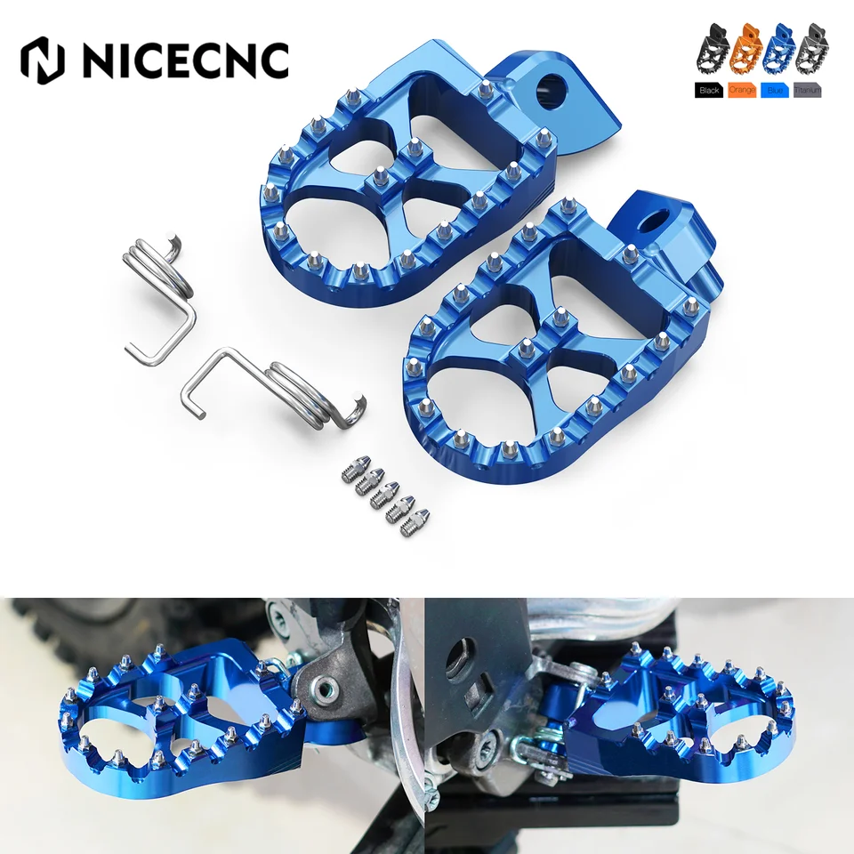 Za 2023 Yamaha YZ250F YZ450F WR250F WR450F 2003-2023 YZ 65 85 125 250 125x 250x YZ250FX YZ450FX NECECNC Motorycle Foot Pegs
