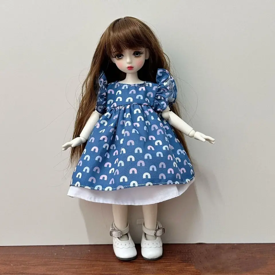 Za 30 cm Doll Casual Sweet Wears módne bábiky elegantné večierky oblečenie princezná sukňa oblečenie za 1/6 bjd bábik