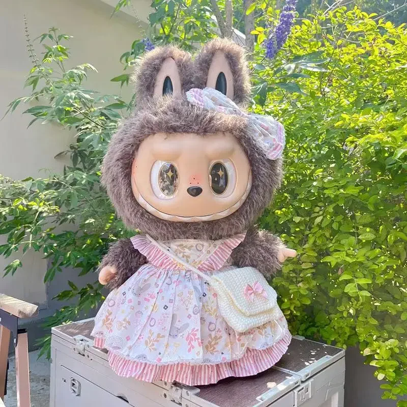 Za 58 cm outfit oblečenie pre detské oblečenie Zimomo vinyl lababu plyšové roztomilé šaty bábiky