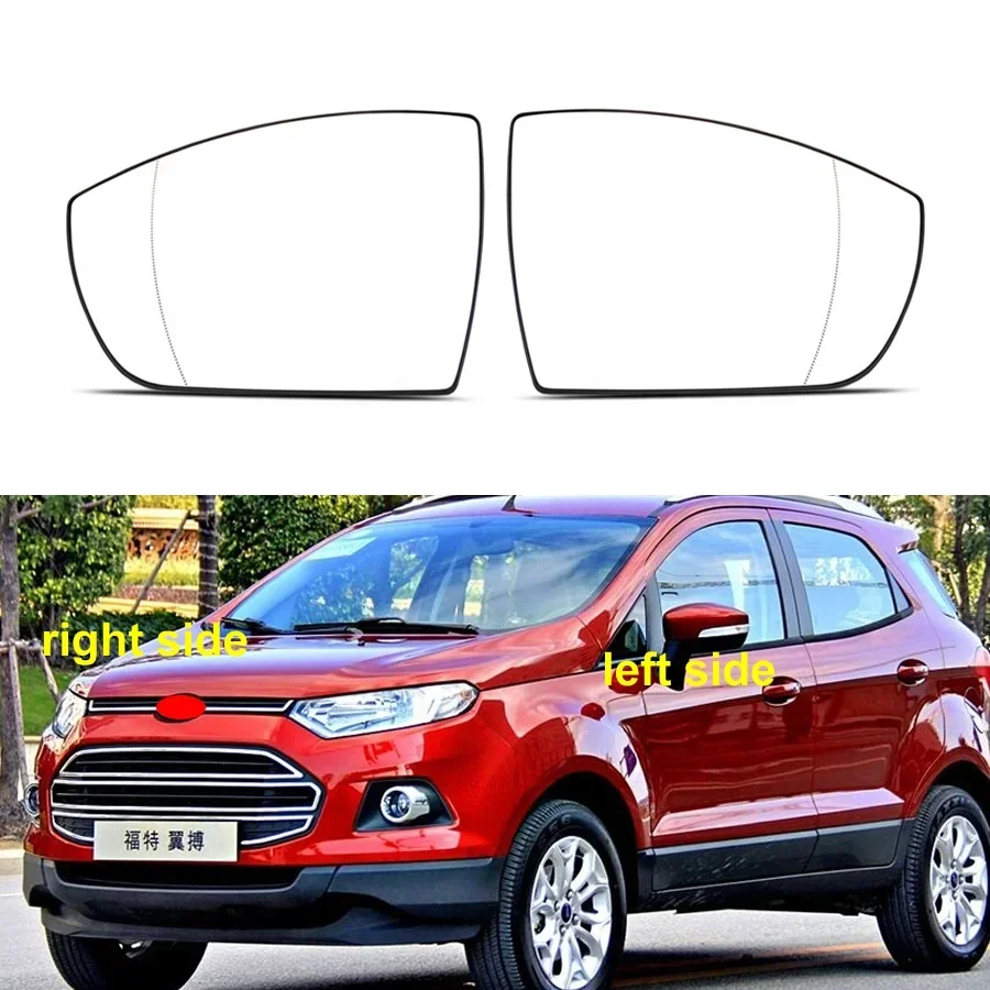 Za Ford Ecosport 2013 2014 2015 2016 - 2019 KOMPORICKÉ PRÍSLUŠENSTVO Exteriérové ​​zrkadlá Reflexné sklenené objektívy