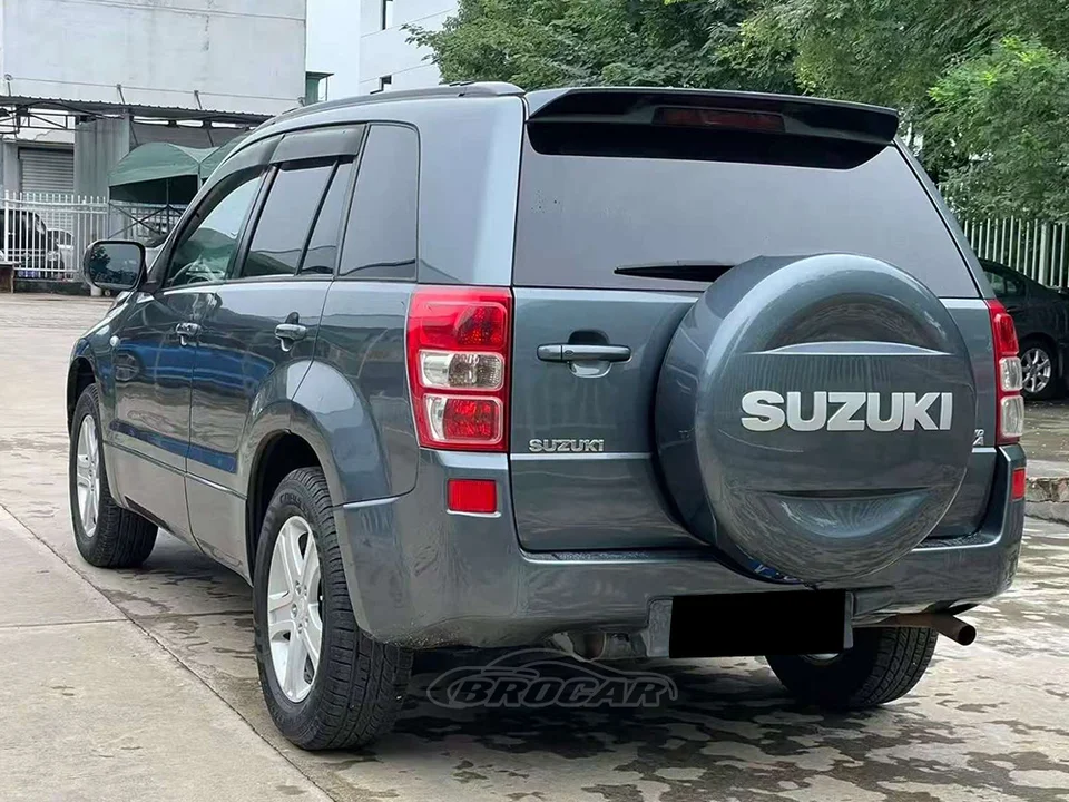 Za rok 2007 08 09 10 11 12 13 14 2015 Suzuki Grand Vitara Gen 3 SPOILER Vysoký kvalitný spoiler Plastový spoiler kufra kufra krídla