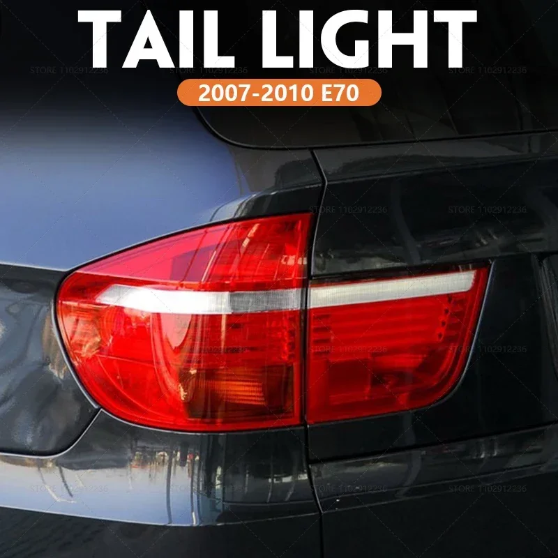 Za roky 2007-2010 E70 BMW X5 Žiadna LED žiarovka zadná chvostová brzdová lampa 63217200817 63217200818 63217200821 63217200822