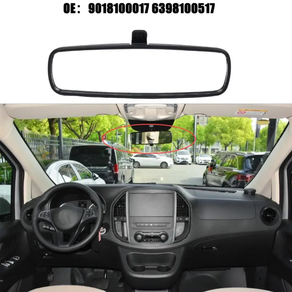 Za roky 2007-2021 Mercedes Benz Sprinter 2500 3500 Vnútorné spätné zrkadlo OEM 6398100517