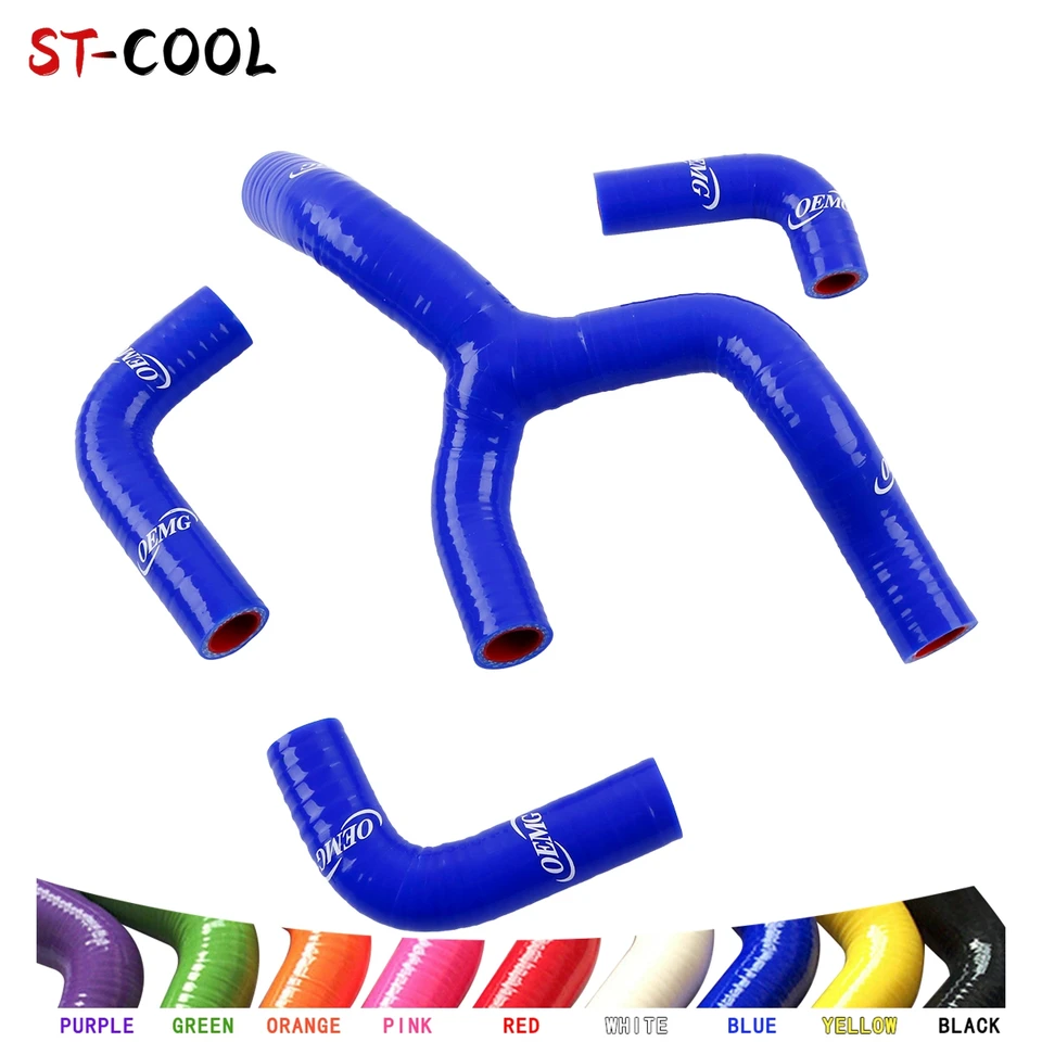 Za roky 2012-2016 KTM 350 EXP 250 EXP-F XCF-W 2013 2014 2015 Radiator Hoses Kit Silikónové rúrky 4ks 10 farieb