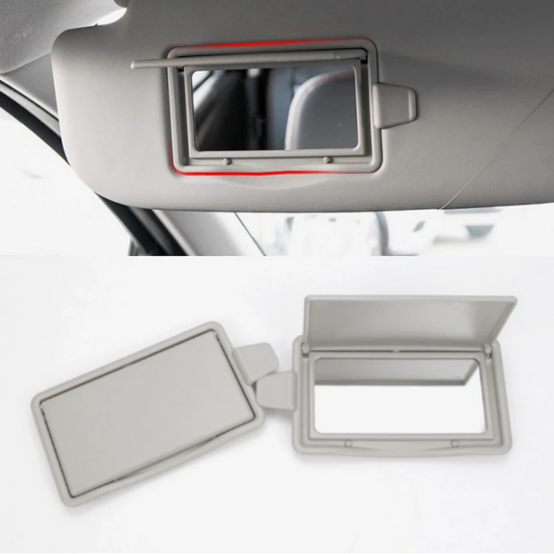 Za roky 2015-2011 Nissan Qashqai vodiča Slnka Vanity Mirror Mirror Front Clap Flap Sun Shield Vanity Mirror